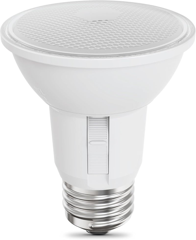 Feit Electric PAR20 LED Reflector Light, 50W Equivalent, Dimmable, Adjustable Beam, Adjustable White (2700K-5000K), 90+ CRI, Indoor/Outdoor, Track Lighting, 25,000-Hour Lifetime, PAR20/ADJ/6WYCA - Image 3